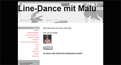 Desktop Screenshot of line-dance-malu.de